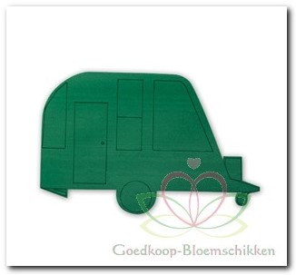 Caravan steekschuimvorm B-keus Letop niet voor verse bloemen, zie omschrijving