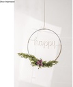 Metalen Ring 30 cm Zwart Enkele ring