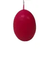 Eikaars Eierkaarsen Fuchsia 65x45 mm per stuk    