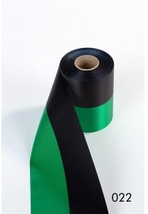 [A-022959] Nationaal lint Texel Groen Zwart 100 mm 1 meter 
