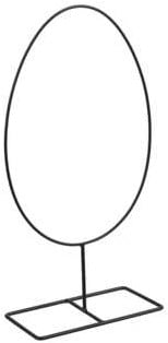 [A-025612] Metalen frame Ei op voet 24x10x40 cm per stuk