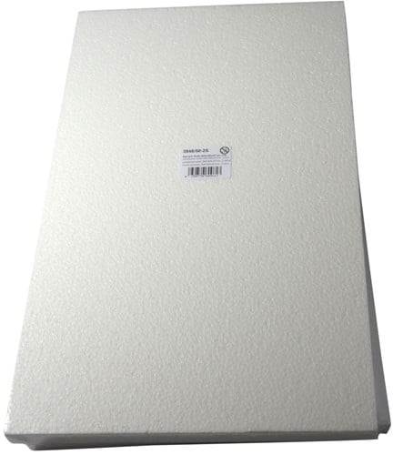 [A-027903] Styropor Piepschuim Isimo Plaat 36×24.5×3 cm dik 