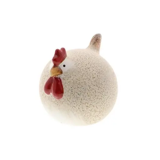 [A-027931] Kip - Haan Coop Cutie keramiek L11 × B10 × H12 cm